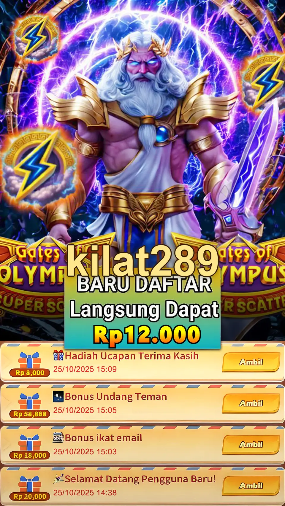 kilat289 Masuk